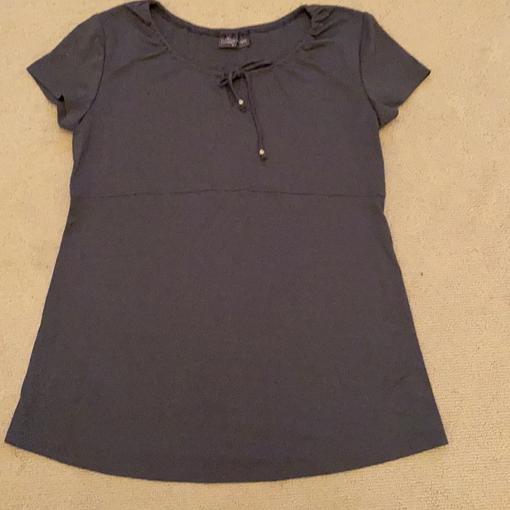Maternity blouse.